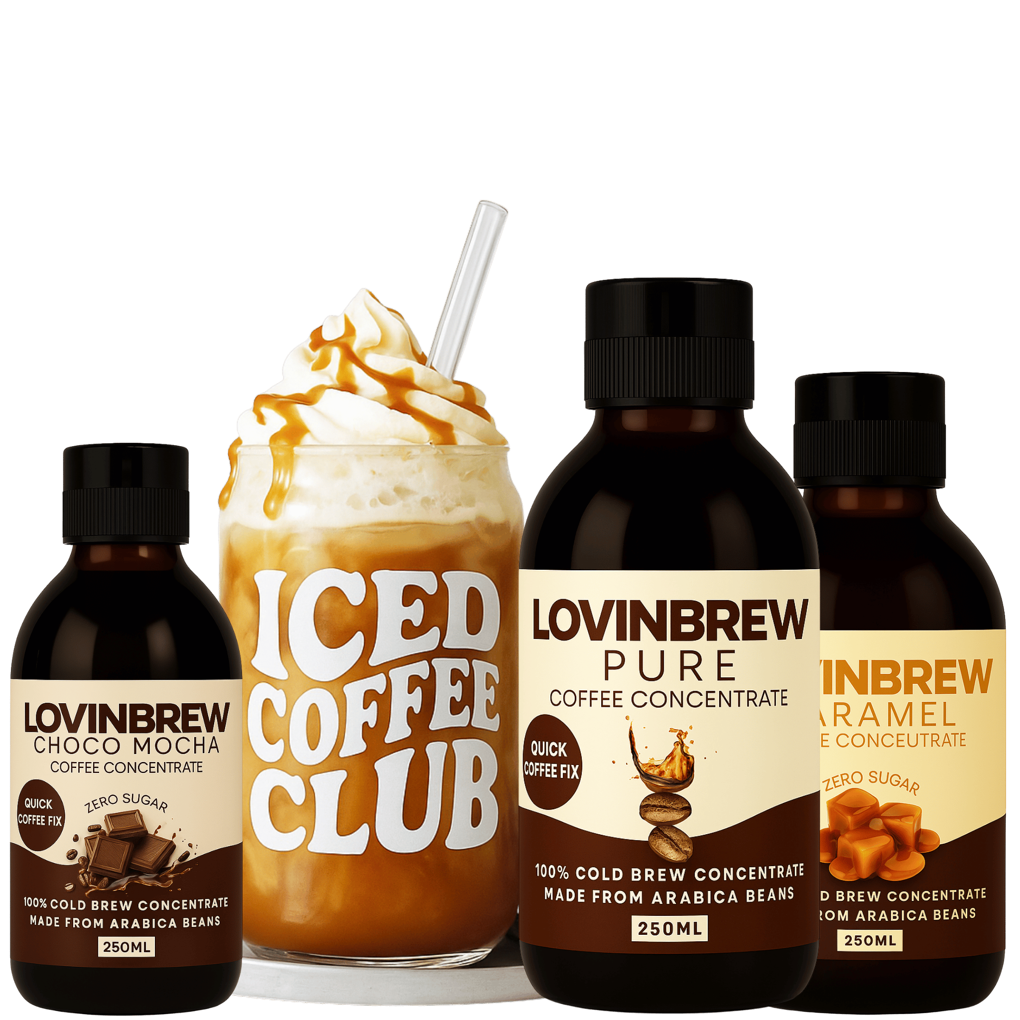 Complete Coffee Variety Kit + Iced Coffee Glass