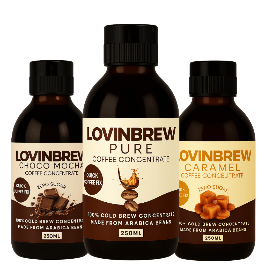 Iced Coffee Concentrate Trio