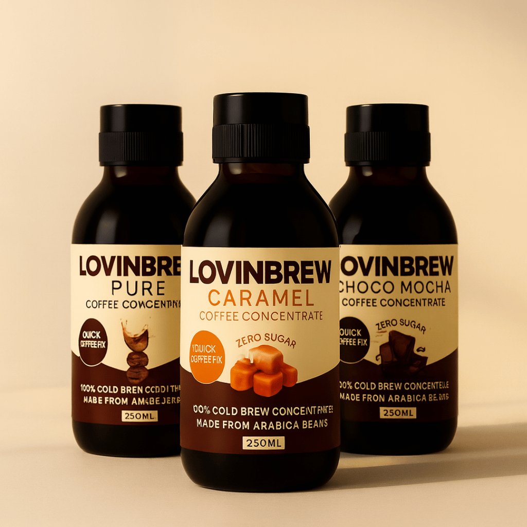 Iced Coffee Concentrate Trio